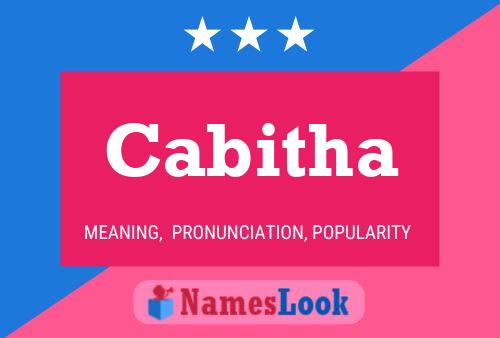 Cabitha Name Poster