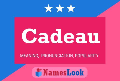 Cadeau Name Poster