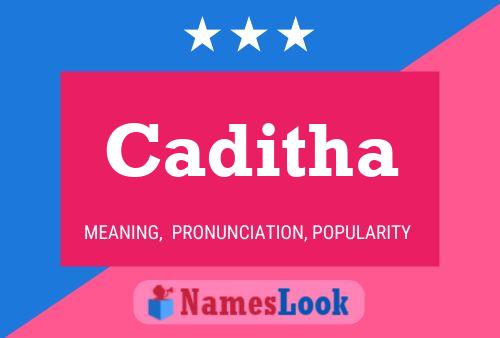 Caditha Name Poster