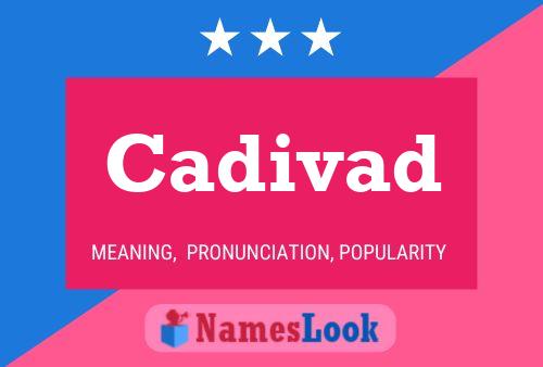 Cadivad Name Poster