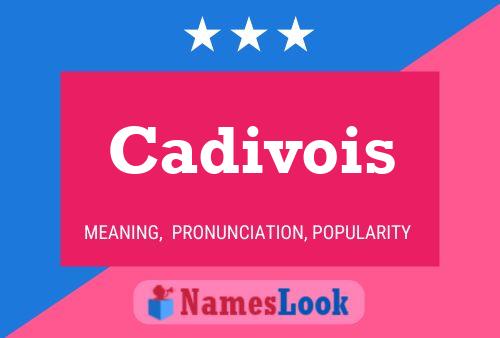 Cadivois Name Poster