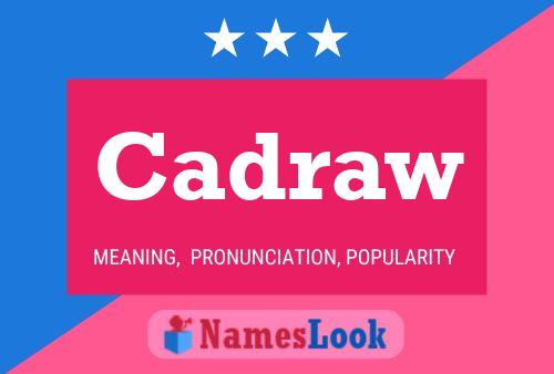 Cadraw Name Poster