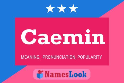 Caemin Name Poster