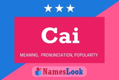 Cai Name Poster