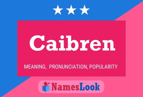 Caibren Name Poster