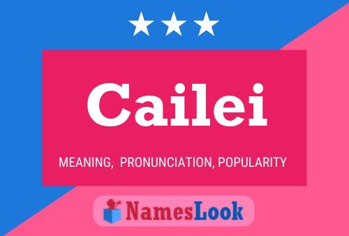 Cailei Name Poster