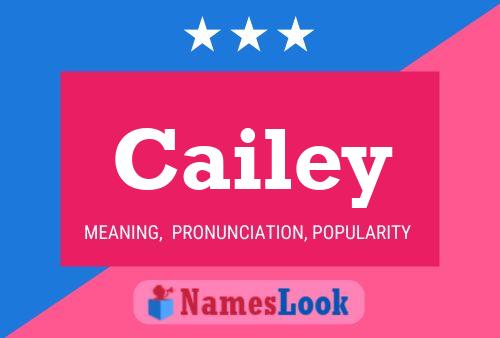 Cailey Name Poster