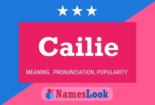 Cailie Name Poster