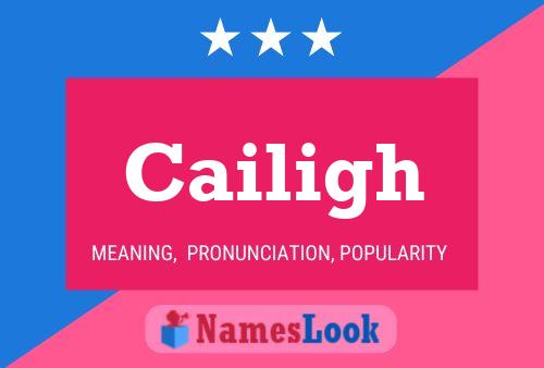 Cailigh Name Poster