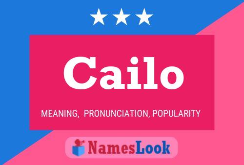 Cailo Name Poster