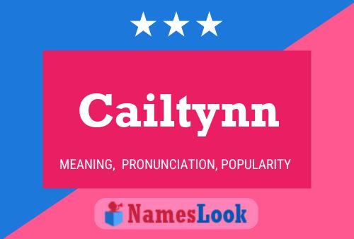 Cailtynn Name Poster