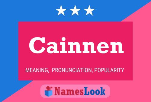 Cainnen Name Poster