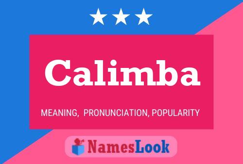 Calimba Name Poster