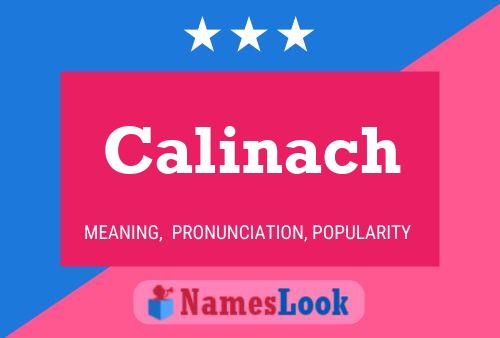 Calinach Name Poster