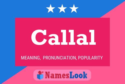 Callal Name Poster