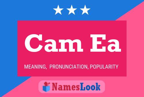 Cam Ea Name Poster