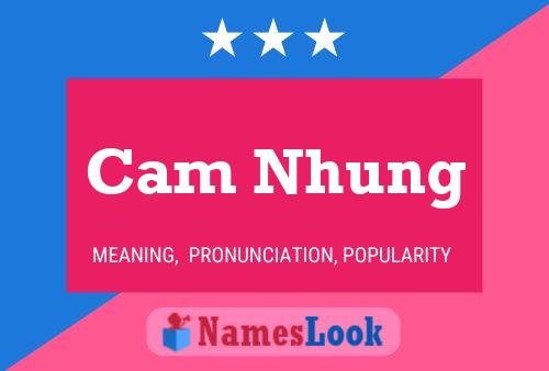 Cam Nhung Name Poster