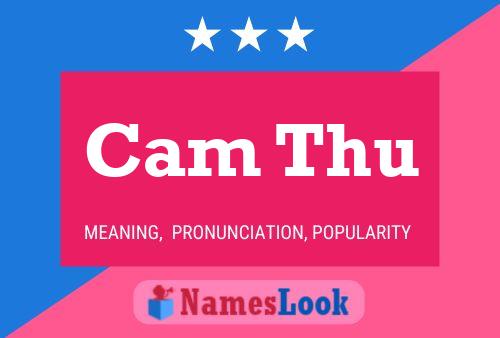 Cam Thu Name Poster