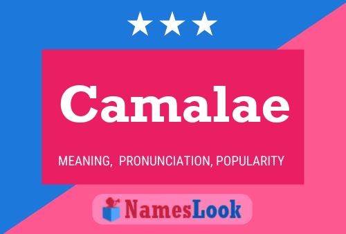 Camalae Name Poster