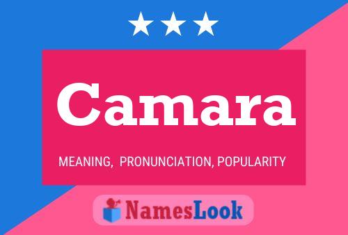 Camara Name Poster