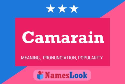 Camarain Name Poster