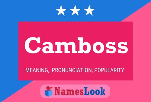 Camboss Name Poster