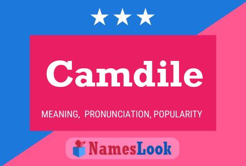 Camdile Name Poster