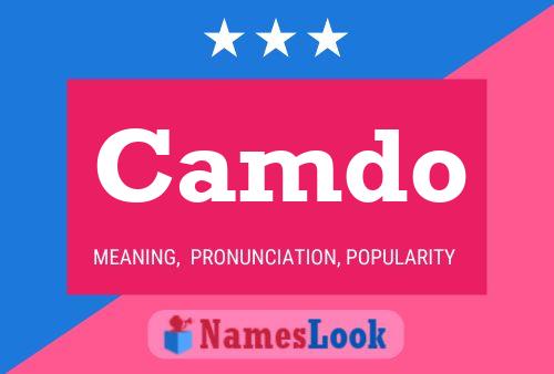 Camdo Name Poster