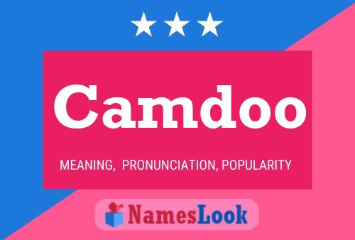 Camdoo Name Poster