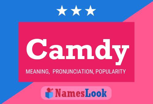 Camdy Name Poster