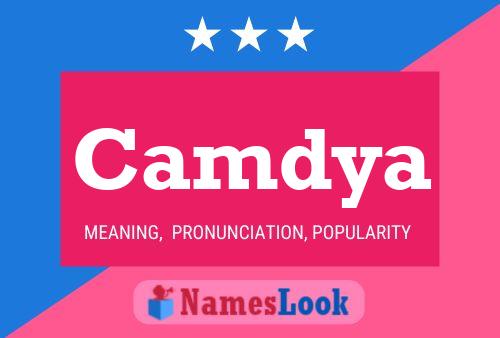 Camdya Name Poster