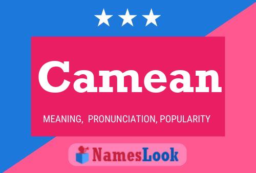 Camean Name Poster