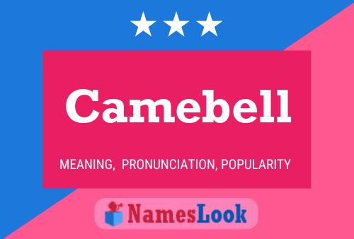 Camebell Name Poster