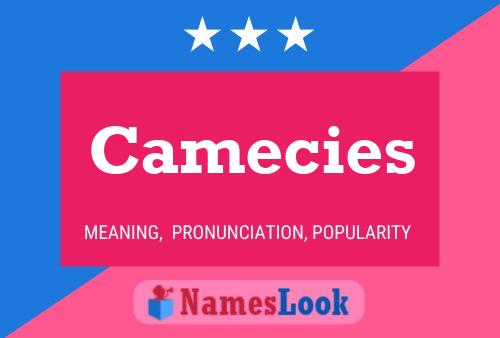 Camecies Name Poster