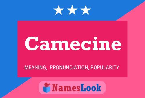 Camecine Name Poster