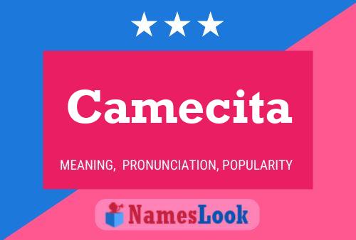 Camecita Name Poster