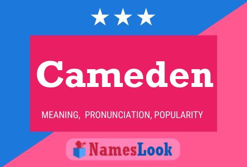 Cameden Name Poster