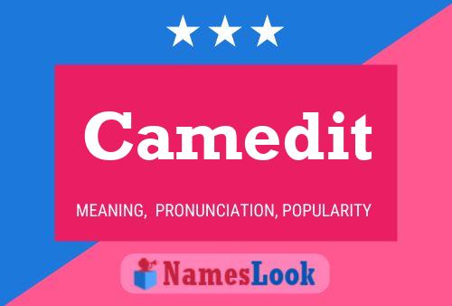 Camedit Name Poster