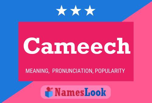 Cameech Name Poster