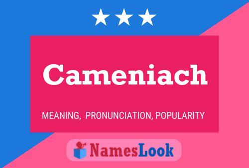 Cameniach Name Poster