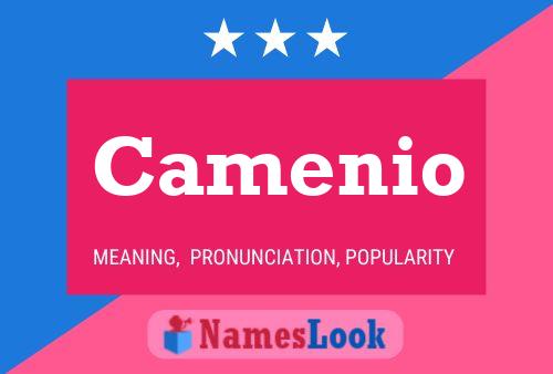 Camenio Name Poster