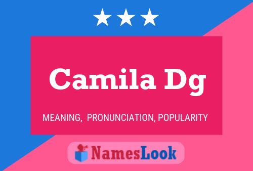 Camila Dg Name Poster