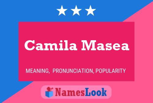 Camila Masea Name Poster