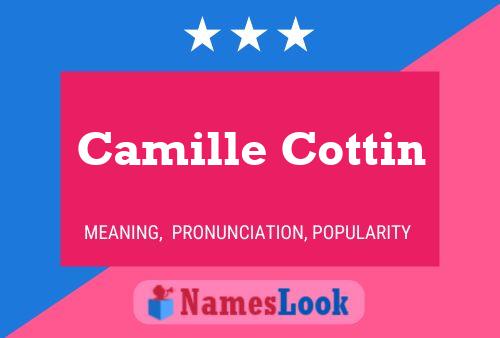 Camille Cottin Name Poster