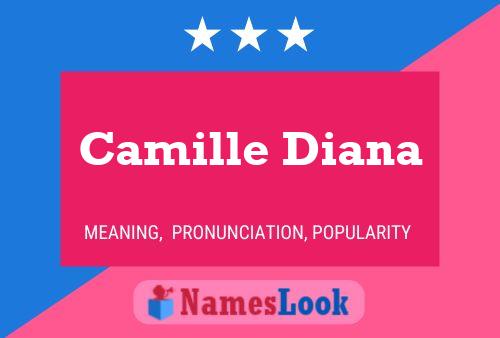 Camille Diana Name Poster