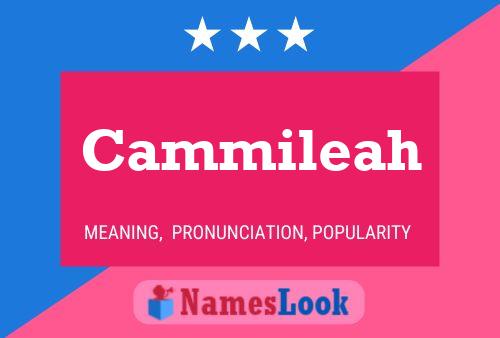 Cammileah Name Poster