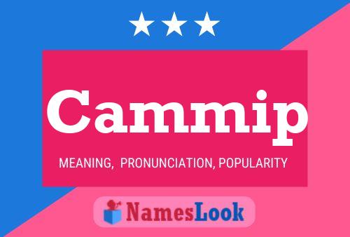 Cammip Name Poster