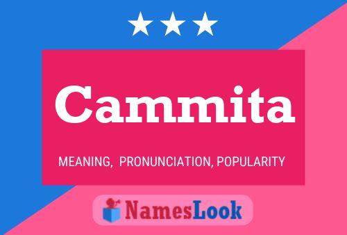 Cammita Name Poster