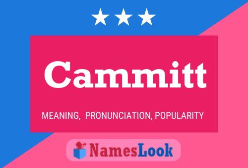 Cammitt Name Poster