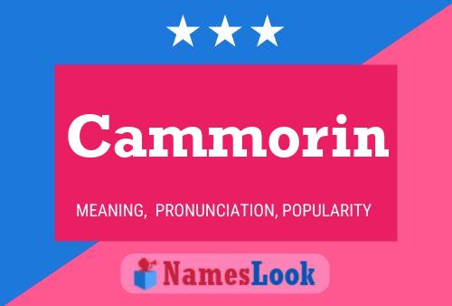 Cammorin Name Poster